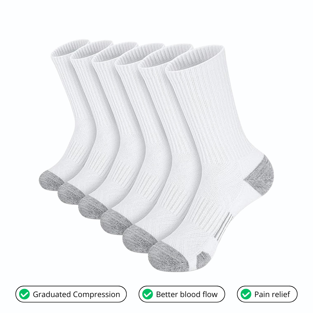 + FREE | 3-Pack Socks 3D Compression socks