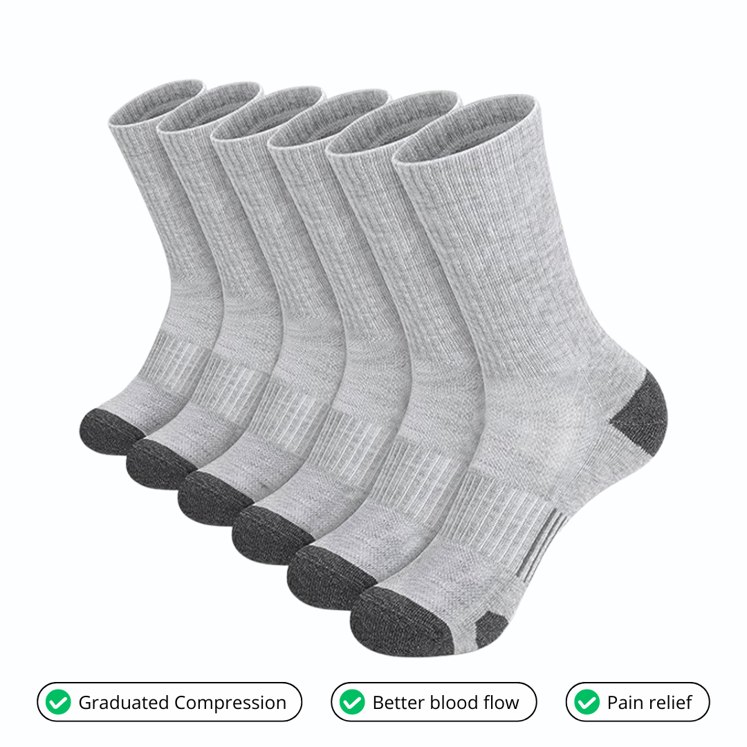 + FREE | 3-Pack Socks 3D Compression socks
