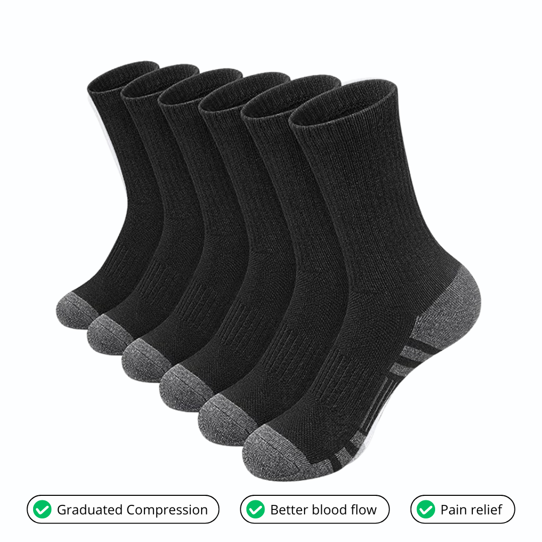 + FREE | 3-Pack Socks 3D Compression socks