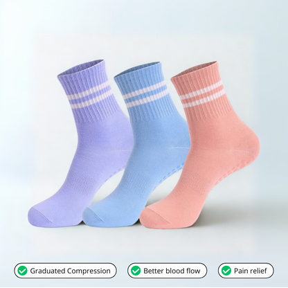 3D Compression color socks | 3-Pack Socks